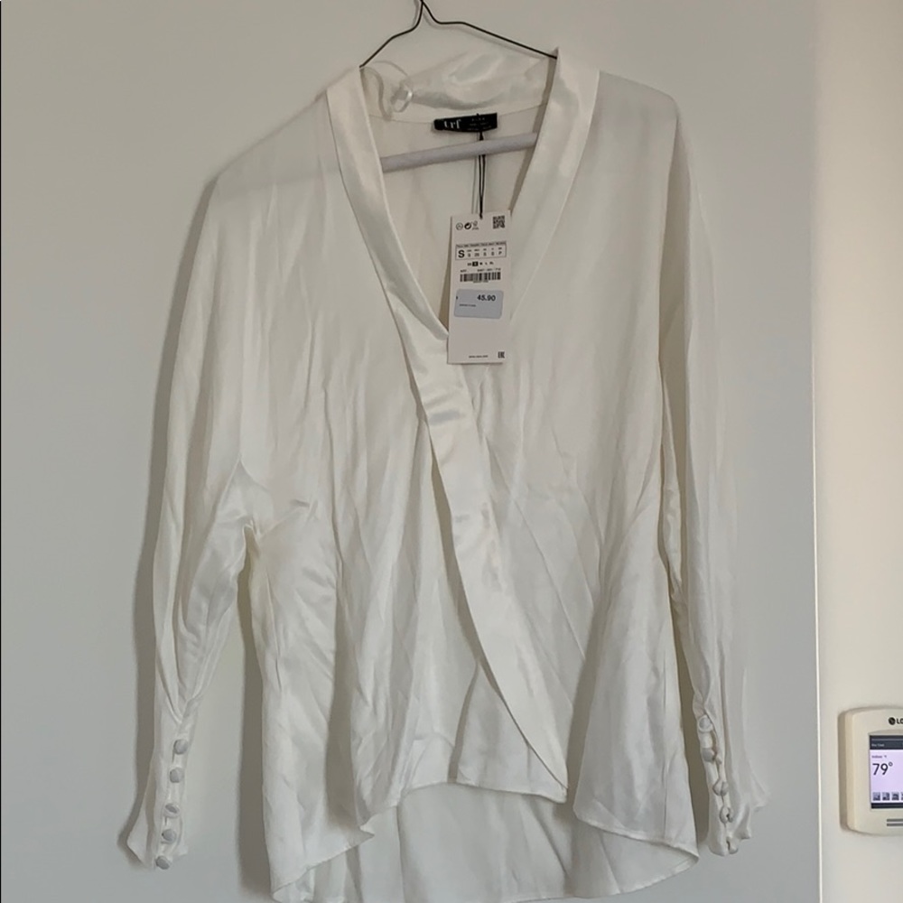 Satin Top Zara NEW